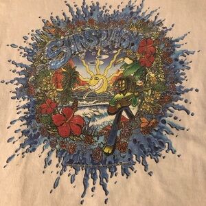 Vintage Single Stitch 96’ Sunsplash Tour Tee Shirt XL